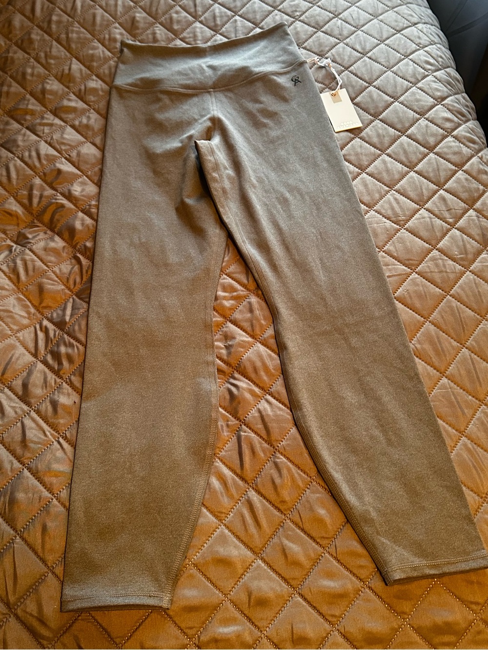 Good American Gray High Waisted Leggings Size 2 NWT